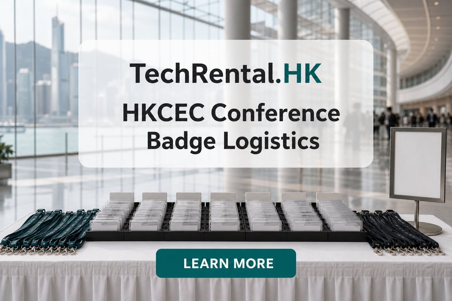 HKCEC Conference Badge Logistics: A Venue Guide