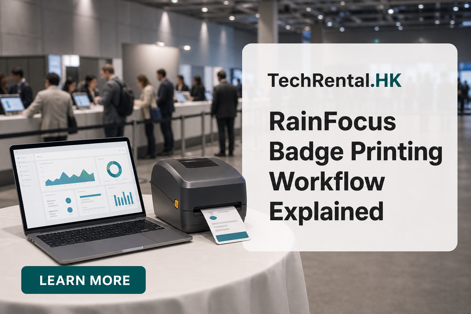 RainFocus Badge Printing Workflow Explained